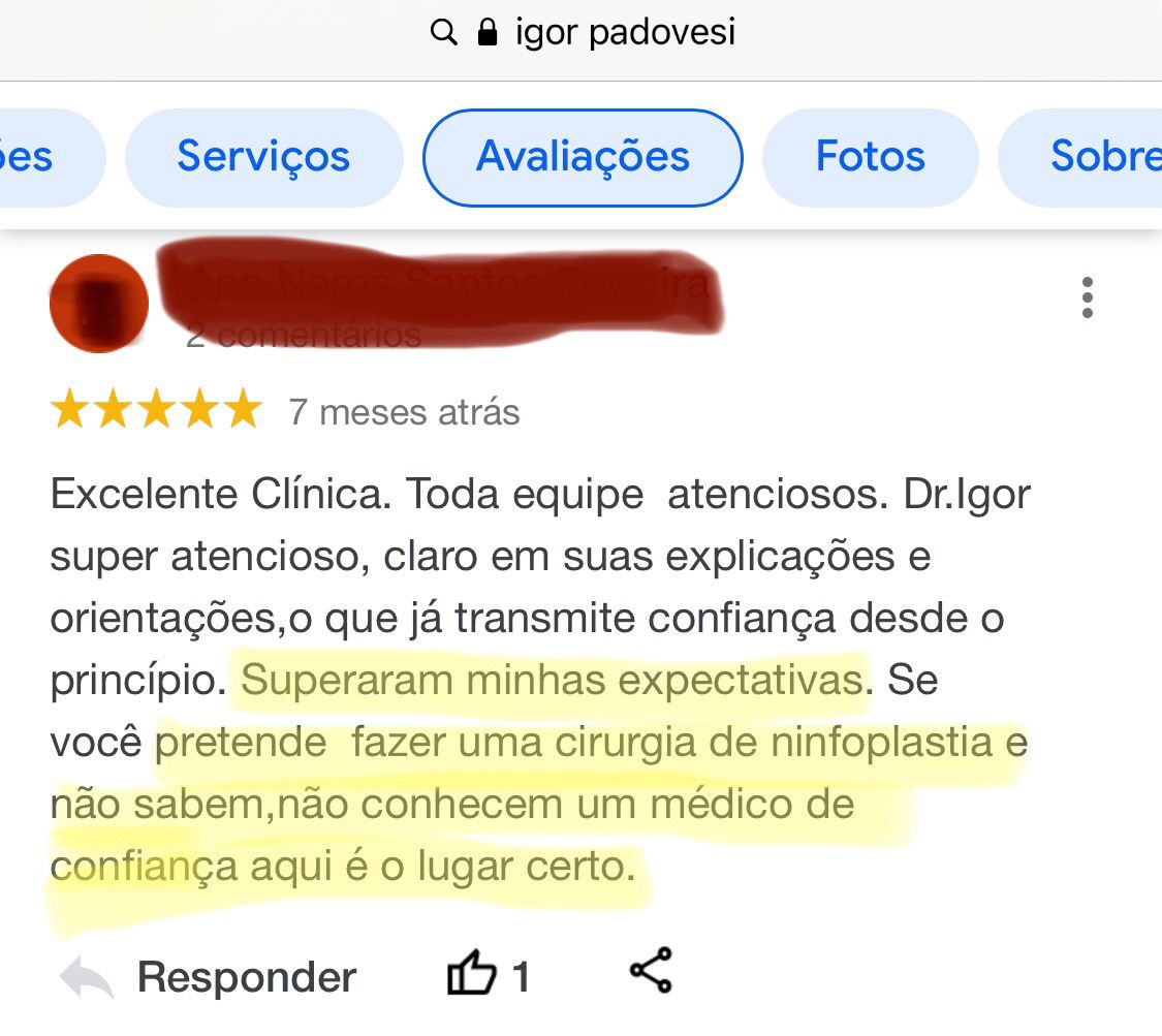 Cirurgia íntima: feita em consultório, sem necessidade de acompanhante ou internação