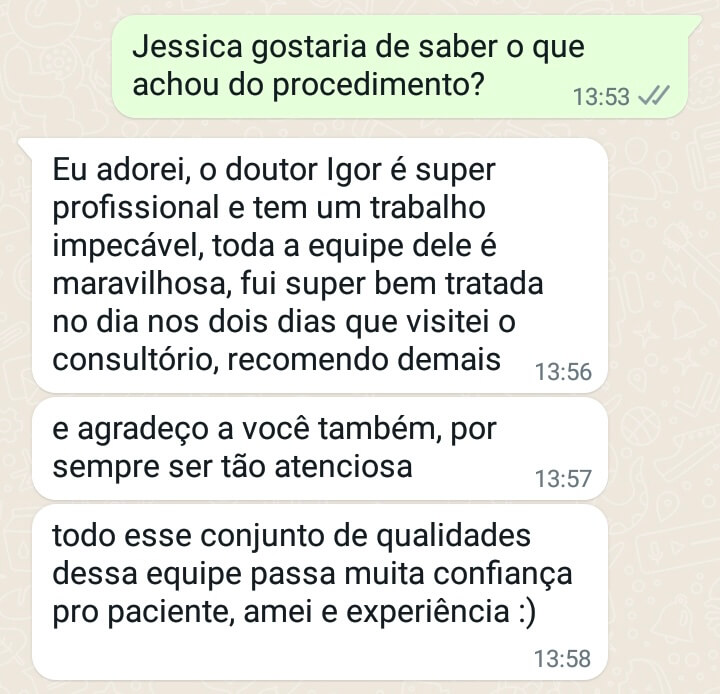 Ninfoplastia Depoimentos Antes e Depois