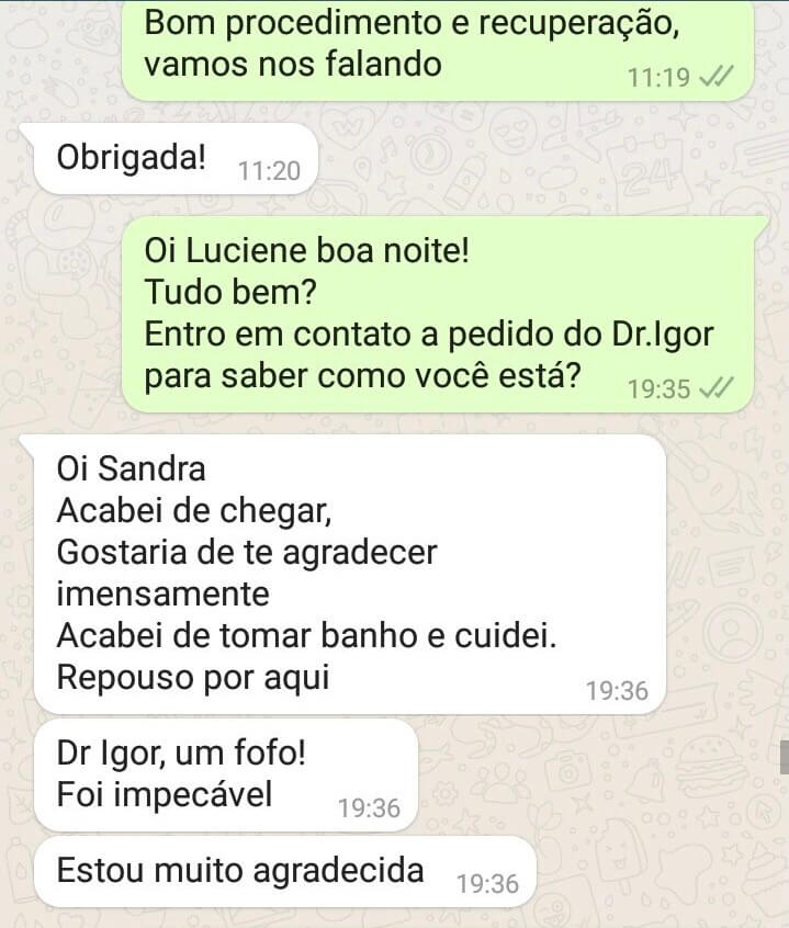 Ninfoplastia Depoimentos Antes e Depois